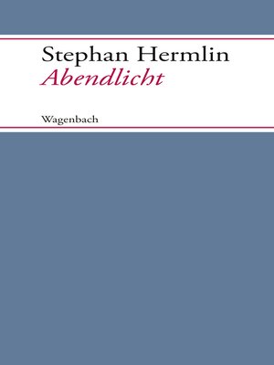 cover image of Abendlicht